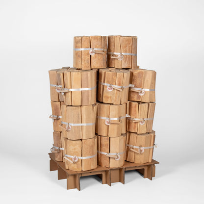Kaminholz Buche als Rolle