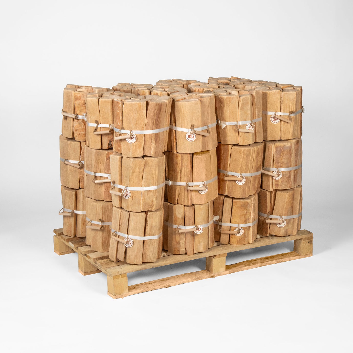 Kaminholz Buche als Rolle