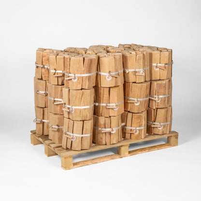 Kaminholz Buche als Rolle